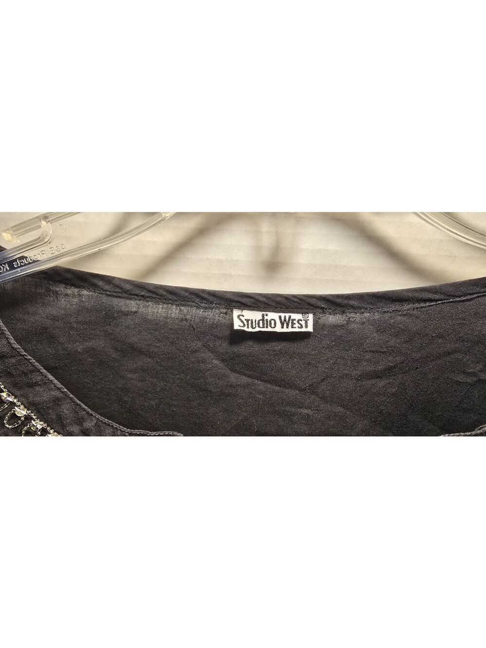 Studio West Blouse Long Sleeve Large - Picture 3 of 5